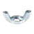 1/4"-20 Wing Nut, Steel with Zinc Finish (Qty: 100)