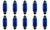 Box of 10 #3423B 3423 Blue Lamp Auto Bulb Automotive