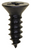 Tapping Screw #8 x 1/2 Phil", Phillips Flat Head, Black Oxide (Qty: 100)