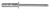 3/16" x 25/32" Avex Blind Rivet, Countersunk 0.339" Head (Qty: 500)