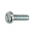 M5-0.8 x 12mm Machine Screws, DIN 85, Pan Head, Slotted, Zinc (Qty: 25)