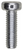 M5-0.8 x 12mm Machine Screws, DIN 84, Cheese Head, Slotted, Zinc (Qty: 25)