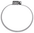 1-5/8" to 3-1/2" Hose Clamp, 9/16" Wide, All Stainless Steel (Qty: 10)
