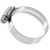 4-1/4" to 6" Hose Clamp, 9/16" Wide Stainless Steel Band (Qty: 10)