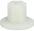 Bumper Deflector Flange Nut, M4.2 (#8), Nylon, for GM 11547637 (Qty: 25)