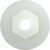 Bumper Deflector Flange Nut, M4.2 (#8), Nylon, for GM 11547637 (Qty: 25)