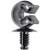 C-Clip Fir Tree Mount for 6-7.6mm Cable Diameter, Mounts to 6.6mm Hole (Qty: 10)