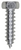 Tapping Screw #5/16 x 1-1/4", Indented 1/2" Hex Head, Zinc (Qty: 100)