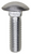 Bumper Bolt 7/16"-14 x 1-1/2", Stainless Steel Finished Round Cap Head (Qty: 25)
