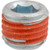 1/16"-27 Pipe Plug, Steel, 1/4" Long, With Sealant, Marli (Qty: 25)