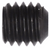 3/8"-16 x 3/8" Hex Socket Head Set Screw, Cup Point, Grade 2 (Qty: 25)
