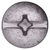 Duo-Drive Truss Head License Plate Screw, 14mm Head, 20mm Long (Qty: 5)