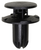 Push-Type Retainer, 18mm Head, for Hyundai & Kia 86595-2T500 (Qty: 4)