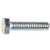 M12-1.75 x 30mm DIN 933 Cap Screw Class 8.8- Zinc (Qty: 5)
