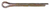 5mm x 45mm Asme B18.8.6m Metric Cotter Pins (Qty: 25)