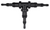 Universal Break-Off Hose Tee, 3-Way, for 1/8", 1/4", 3/8" Hose ID (Qty: 5)