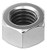 M10-1.5 DIN 934 Metric Hex Nuts, Class 8, Zinc Finish (Qty: 10)