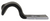 Half Clamp 5/16" ID, 5/8" Wide, Galvanized Vinyl Coated (Qty: 25)