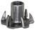 Tee Nuts 1/4"-20 x 7/16", 6-Prong (Qty: 50)