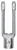 Yoke Ends, 3/8-24 Tap, 2-1/2" Long, Drop Forged (Qty: 2)