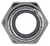 M5-0.8 Metric Nylon Insert Lock Nut, DIN 985 (Qty: 100)