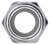 M8-1.25 Metric Nylon Insert Lock Nut, DIN 985 (Qty: 100)