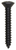 Tapping Screw #10 x 1-1/4", Phillips Oval Head, Black Oxide Finish (Qty:100)