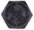 M8-1.00 x 10mm Metric Screw, Hex Head, DIN 961, Class 8.8, Black (Qty: 10)