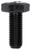M10-1.25 x 25mm Metric Screw, Hex Head, DIN 961, Class 8.8, Black (Qty: 10)