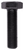 M10-1.25 x 35mm Metric Screw, Hex Head, DIN 961, Class 8.8, Black (Qty: 10)