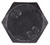 M10-1.25 x 40mm Metric Screw, Hex Head, DIN 961, Class 8.8, Black (Qty: 10)