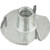 Tee Nuts 1/4"-32 x 5/16", 3 Prong Round Base (Qty: 50)