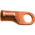 Battery Cable Lugs, Crimp-Style, 2/0 Gage, 1/2" Stud, Copper (Qty: 10)