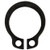 10mm External Retaining Rings DIN 471-1400, Phosphate & Oil Finish (Qty: 100)