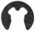 2.5mm E Type Retaining Rings DIN 6799-1500, Phosphate & Oil Finish (Qty: 100)
