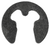 3.0mm E Type Retaining Rings DIN 6799-1500, Phosphate & Oil Finish (Qty: 100)