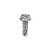 Tapping Screw #10 x 1-1/4", Indented Hex Washer Head, #3 Super TEKS (Qty: 50)