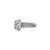 Tapping Screw #10 x 1-1/2", Indented Hex Washer Head, #3 Super TEKS (Qty: 50)