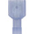Insulated Nylon Male Quick-Connect Terminal, Blue, 16-14 GA (Qty: 50)