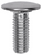 Bumper Bolt 3/8"-16 x 1", Stainless Cap, Pan Head, for GM and Chrysler (Qty: 25)