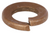 7/16" High Alloy Split Lock Washer, Grade 8, Zinc/Yellow Dichr, Finish (Qty: 50)