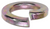 7/8" High Alloy Split Lock Washer, Grade 8, Zinc/Yellow Dichro, Finish (Qty: 25)