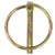 Lynch Pins With Rings, 1/4" Pin OD x 2-1/8" Long (Qty: 10)