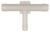 1/4" x 1/4" x 3/16" Nylon Tee, for GM 3963228 (Qty: 10)