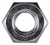 1/4"-20 Lock Nut, Two-Way (Reversible), Grade 2, Zinc (Qty: 100)