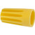 Twist-Type Wire Connectors, 18 - 12 Gauge, Yellow (Qty: 25)