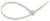 Nylon Cable Ties, 7 inch, 50 lbs, 5/32" Wide, Natural (Qty: 25)