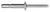 Monobolt 1/4" Diameter, 0.350" to 0.625" Grip, Steel (Qty: 100)