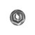 Thread Cutting Nut for 4mm Stud Size, Zinc (Qty: 100)