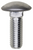 Bumper Bolt 1/2"-13 x 1-1/2", Stainless Steel Finished Round Cap Head (Qty: 25)